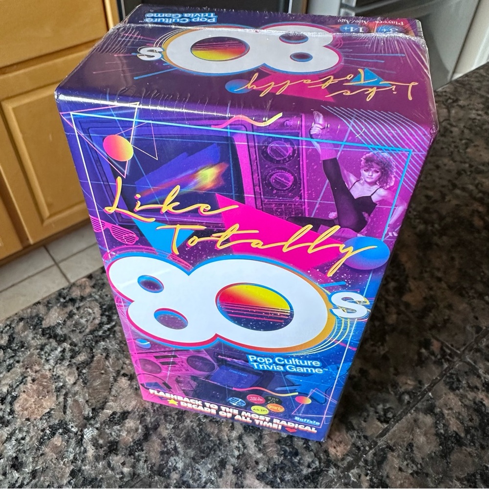 Buffalo Games Like Totally 80's - Pop Culture Trivia Game 14+ ages NWT - Picture 4 of 5